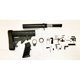 Lower Build Kit with LE Padded Stock - Black